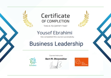 گواهینامه بین المللی Business leadership از کشور آلمان